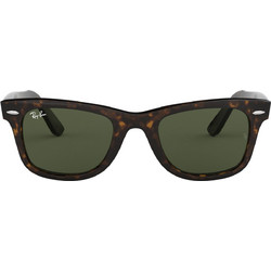 Ray-Ban Wayfarer RB2140 902 Ανδρικά Γυαλιά Ηλίου Τετράγωνα Κοκάλινα Ταρταρούγα με Μαύρο Polarized Φακό