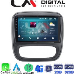 LM Digital ZR8706 Ηχοσύστημα Αυτοκινήτου με Οθόνη Αφής USB Bluetooth & GPS
