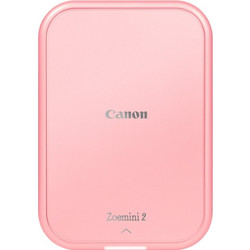 Canon Zoemini 2 Rose Gold Έγχρωμος Φορητός Εκτυπωτής Φωτογραφιών Zink