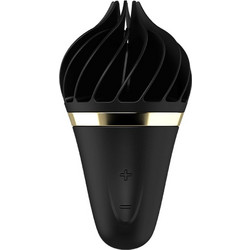 Satisfyer Layons Sweet Treat Vibrator Κλειτοριδικός Δονητής 10.4cm Χρυσός Μαύρος