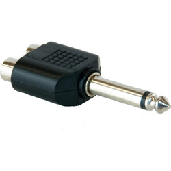 MASTER AUDIO HY1750 Αντάπτορας 2xRCA-JACK6.3mm