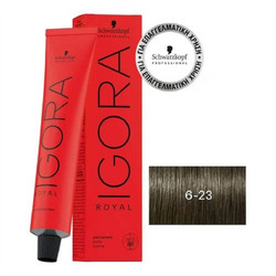 Schwarzkopf Professional Igora Royal 6-23 Μόνιμη Βαφή Μαλλιών 60ml
