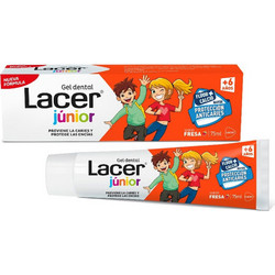 Lacer Φράουλα Junior Οδοντόκρεμα 75ml