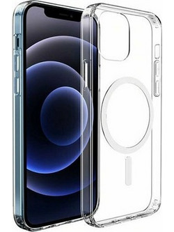 Θήκη TPU Σιλικόνης WK με MagSafe για iPhone 13 - Διάφανο