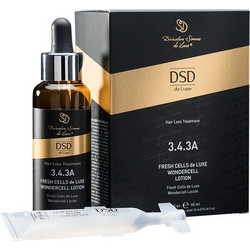 DSD de Luxe 3.4.3A Fresh Cells Wondercell Λοσιόν κατά της Τριχόπτωσης 50ml + Treatment 10ml
