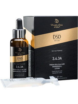 DSD de Luxe 3.4.3A Fresh Cells Wondercell Λοσιόν κατά της Τριχόπτωσης 50ml + Treatment 10ml