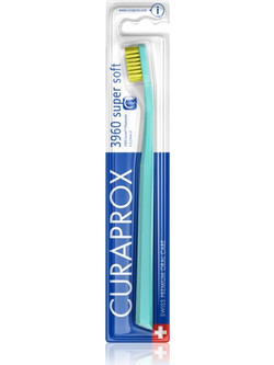 Curaprox CS 3960 Super Soft Οδοντόβουρτσα Πρασινο Κιτρινο