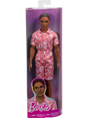 Mattel Barbie Fashionistas Ken 235 Hawaiian Floral Jumpsuit