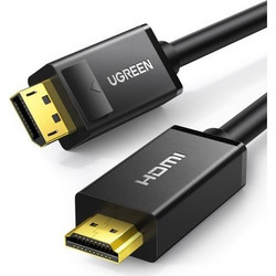 DP to HDMI 1m UGREEN DP101 Black 10238