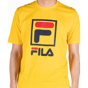 Fila Jack Tee Ανδρικό Αθλητικό T-Shirt Κίτρινο LM015837-725