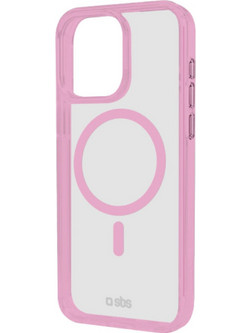 SBS Mag Frame Iphone 16 Pro Max Pink Backcover - (MAGCOLIP1667PP)