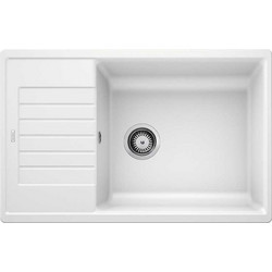 Blanco Zia XL 6 S Ένθετος Νεροχύτης Γρανίτη Αντιστρεφόμενος White 78x50cm