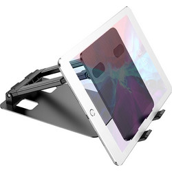 Πτυσσόμενο επιτραπέζιο στήριγμα tablet με Ρυθμιζόμενο περιστροφικό στήριγμα βάσης για ipad iPhone Samsung Huawei