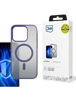 3MK Frosty MagCase - θήκη για Apple iPhone 15 Pro - Μωβ