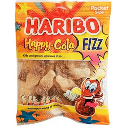Haribo Ζαχαρώδη Happy Cola Fizz 100g (HA.ZE.CF.100)
