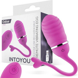 IntoYou Odise Δονητής Egg για Ζευγάρια με Τηλεχειριστήριο Ροζ