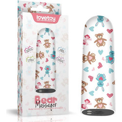 Lovetoy Mini Massager Δονητής Bullet 8.5cm Bear