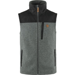 Fjallraven Αμάνικο Ανδρικό Μπουφάν Puffer Γκρι 81727-020