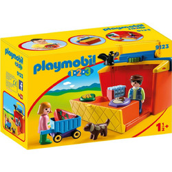 Playmobil 1-2-3 Βαλιτσάκι Μίνι Μάρκετ 9123