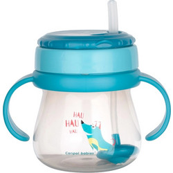Canpol Babies Dog Ποτηράκι με Καλαμάκι 250ml