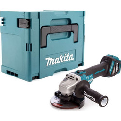 Makita DGA513ZJ Γωνιακός Τροχός Μπαταρίας 18V 125mm με Ρύθμιση Στροφών Solo