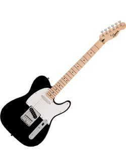 Fender Squier Sonic Ηλεκτρική Κιθάρα T Style με Μαγνήτες SS & Ταστιέρα Maple Black