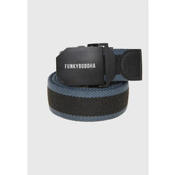 Funky Buddha Ανδρική Ζώνη Γκρι FBM010-036-10