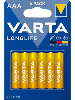 Varta Longlife AAA 6τμχ