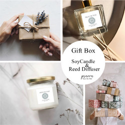 BOX Soy Candle & Reed Diffusser 50ml