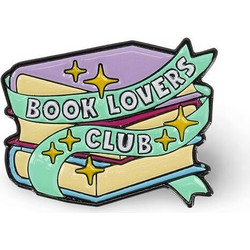 ΔΙΑΚΟΣΜΗΤΙΚΗ ΚΑΡΦΙΤΣΑ ΜΕΤΑΛΛΙΚΗ LEGAMI PIN YOUR STYLE! - ENAMEL METAL PIN - BOOK LOVERS (ΒΙΒΛΙΑ) MTP0007