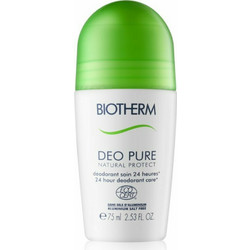 Biotherm Pure Protect Φυσικό Αποσμητικό Roll On 24h Χωρίς Αλουμίνιο 75ml