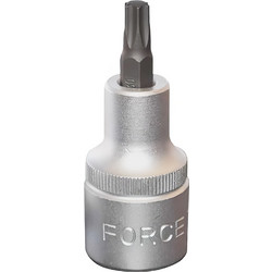 Καρυδάκι με Μύτη Torx Mήκους L.55mm με Καρέ 1/2" Μέγεθος T30 Force
