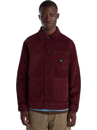Vans Drill Chore Corduroy Ανδρικό Μπουφάν Χειμωνιάτικο Μπορντό VN0A7SDR7YO