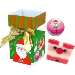 Jingle Bell Rock Mini Bath Bomb Cracker Gift Pack 2τμχ