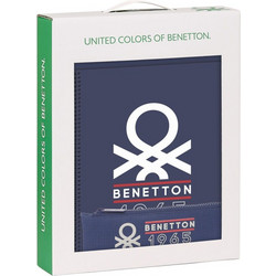 Σετ Χαρτικών Benetton Varsity Γκρι Ναυτικό Μπλε