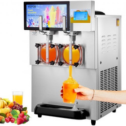 VEVOR 8L / 2.1 Gal Διπλή Μηχανή Σλάσι Επαγγελματική Μαργαρίτα Σμούθι Παγωμένο Ποτό FBXXRJYSGOC8L869BV2
