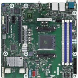 Asrock Rack X570D4U Motherboard Micro ATX με AMD AM4 Socket