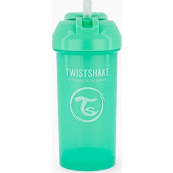 Twistshake Κύπελλο Straw Cup Pastel Green 360ml