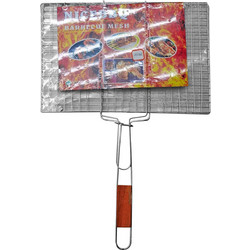Homie Διπλή Σχάρα Ψησίματος Μεταλλική 35x26x56cm 101139