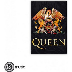 Μαγνητάκι QUEEN - Standard Magnet (golden) - Crest GBYMGN001