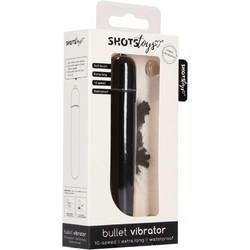 Shotstoys Bullet Extra Long Δονητής Bullet Μαύρος