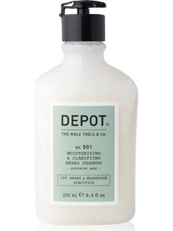 Depot 501 Moisturizing & Clarifying Σαμπουάν για Γένια 250ml
