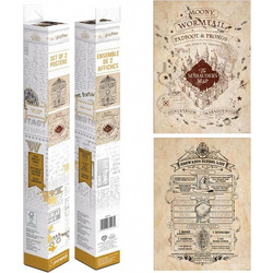 Pyramid: Harry Potter (Map And School List) Boxed Posters (52x38cm) (PPB35442)