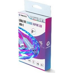 Oniverse Quick Charge Καλώδιο USB-C to USB-C 2m Λευκό