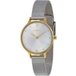 Skagen Γυναικείο Ρολόι με Ασημί Μεταλλικό Μπρασελέ SKW2340