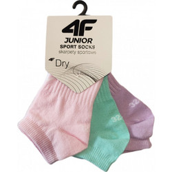 4F Girl s Socks 3Pack - ΠΟΛΥΧΡΩΜΟ