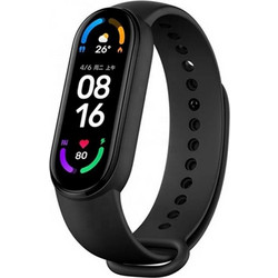 Techsuit Watchband W013 Λουράκι Σιλικόνης Black (Xiaomi Mi Band 5 / 6)