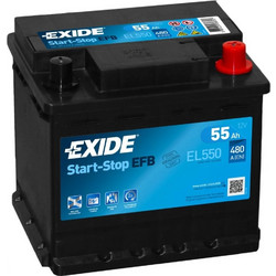 Exide Start-Stop EL550 12V 55Ah