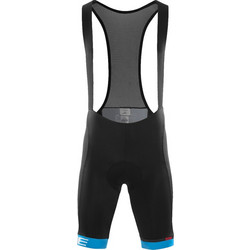 CUBE ΠΟΔΗΛΑΤΙΚΟ ΚΟΛΑΝ ΜΕ ΤΙΡΑΝΤΕΣ ΚΟΝΤΟ TEAMLINE BIBSHORTS - 10942 Μαύρο