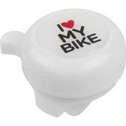 M-WAVE ΚΟΥΔΟΥΝΙ LOVE MY BIKE ΛΕΥΚΟ 420121 Άσπρο